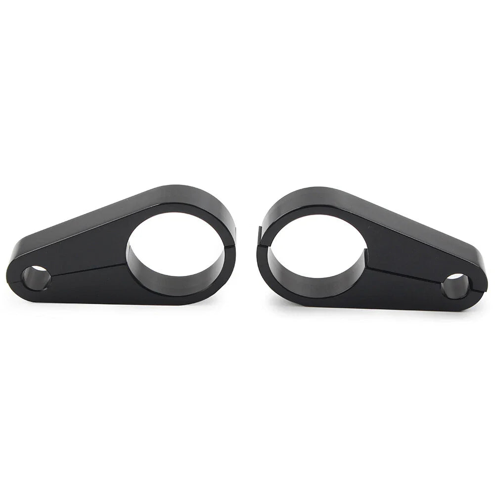 1.25" Handlebar Brake Clutch Cable Clamp for Harley Bike Black