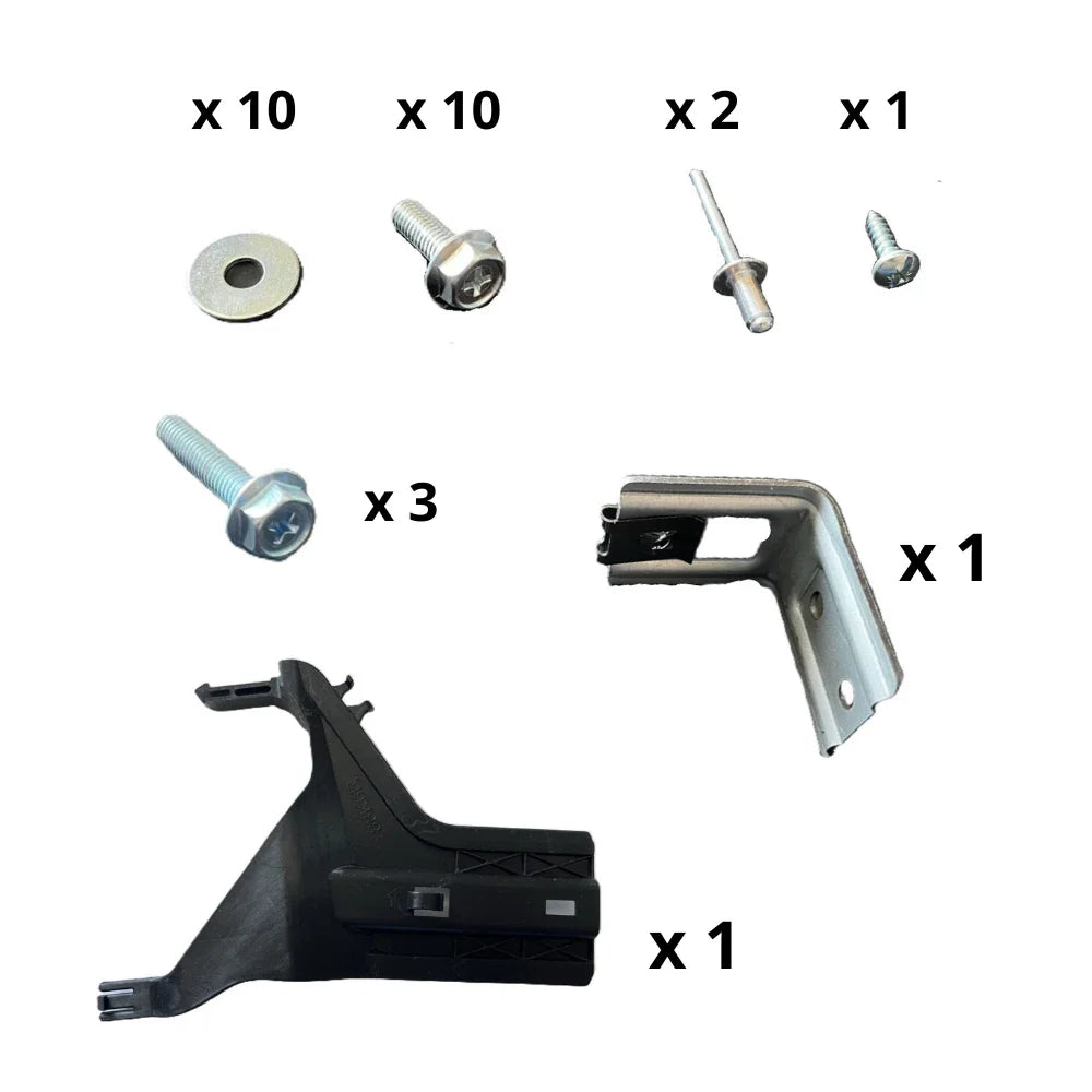 Front Window Regulator Without Motor, With Panel for Hyundai i30 (2012–2017)
