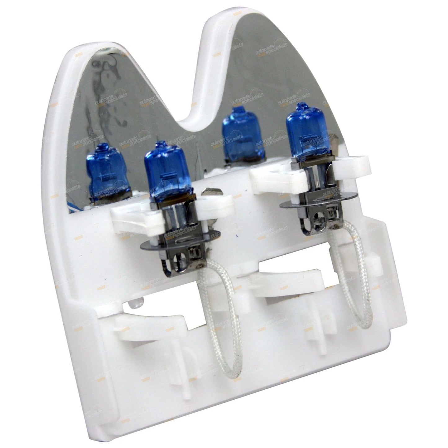 Set of 2 Halogen Blue 70W Light Bulbs for Truck/Bus/Car (24V)
