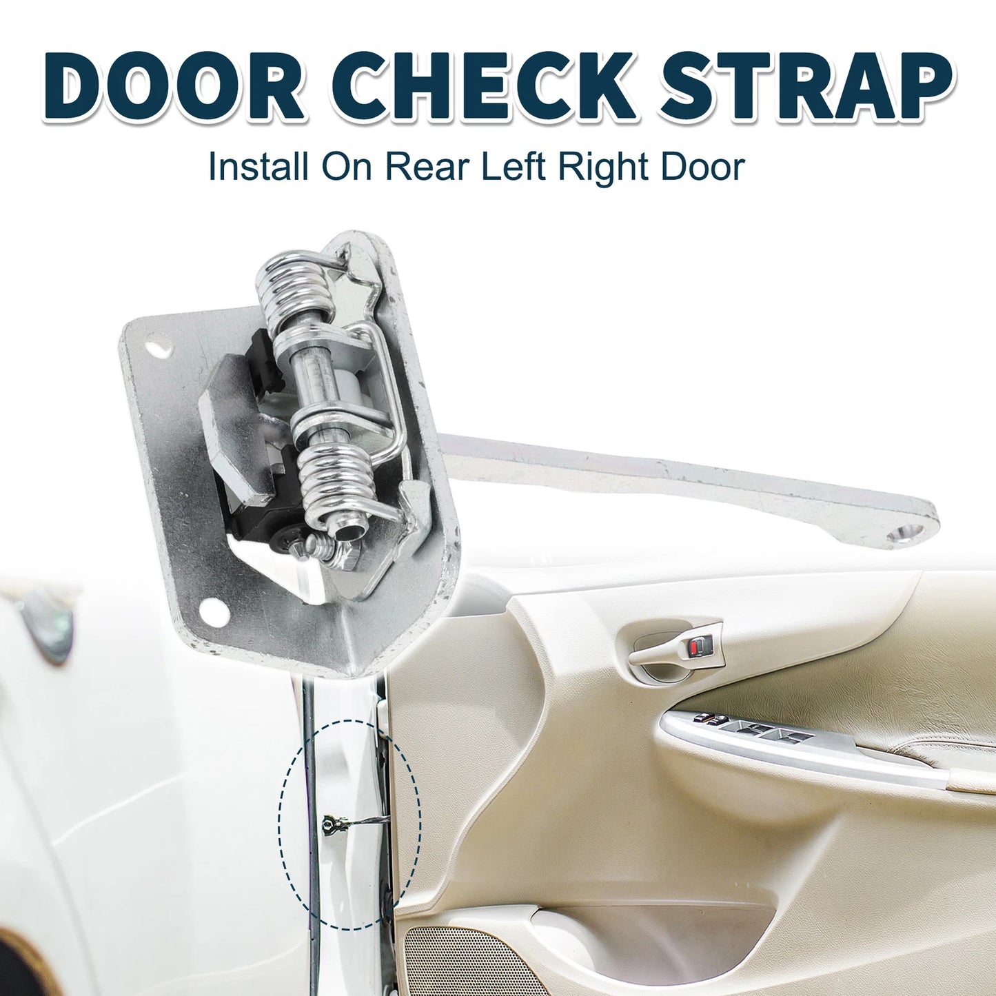 Door Check Strap Stopper No. 8Z0839249 for Audi A2 (2002–2008)