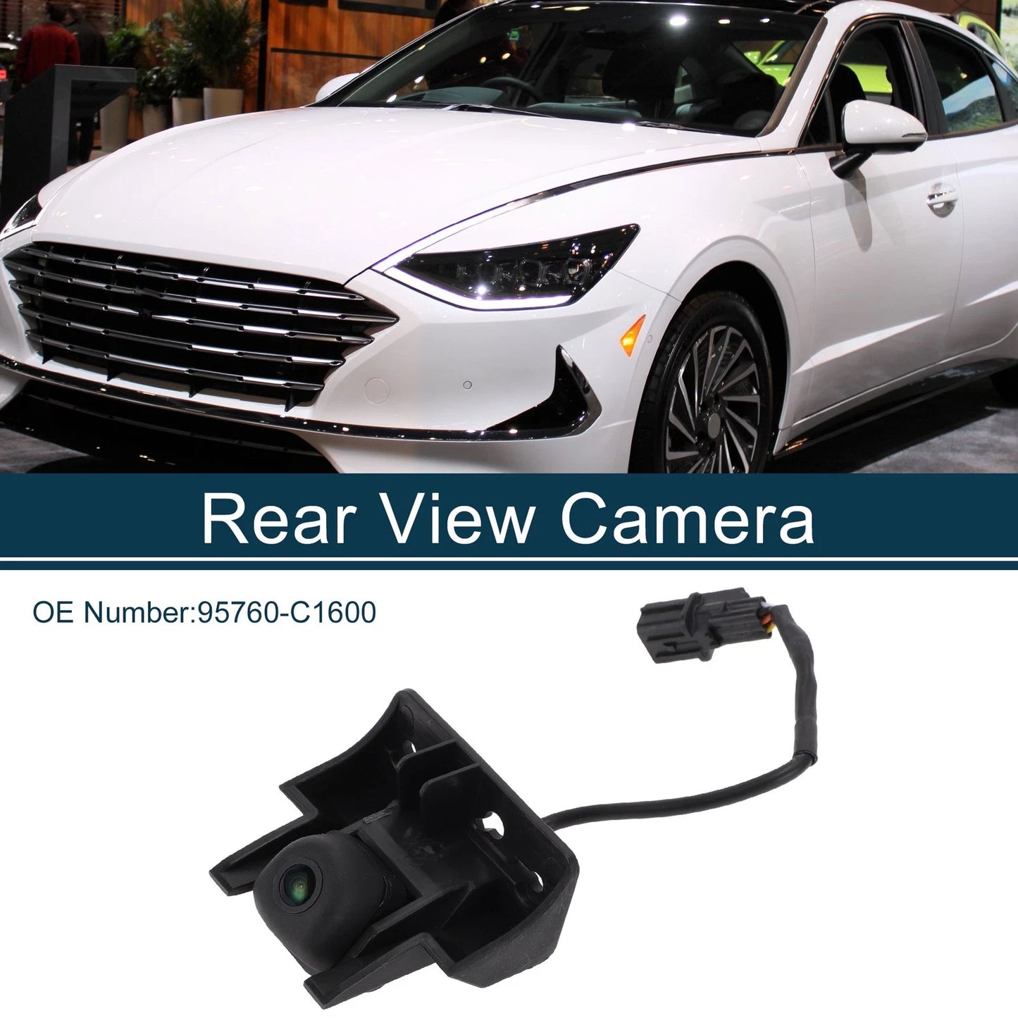 Rear View Camera for Hyundai Sonata (2018–2019) 120-180 Degree