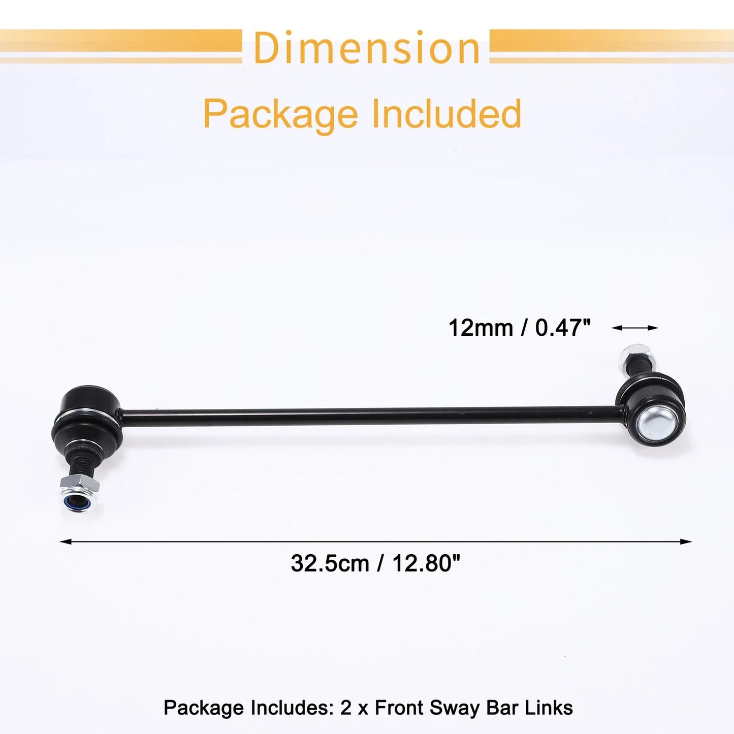 Front Stabiliser Sway Bar Link Set with Bushing for GMC Terrain (2010-2017)