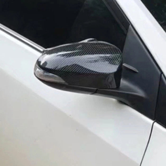 Carbon Fiber Mirror Cover for Toyota Prius C Aqua Axio (2012–2018)