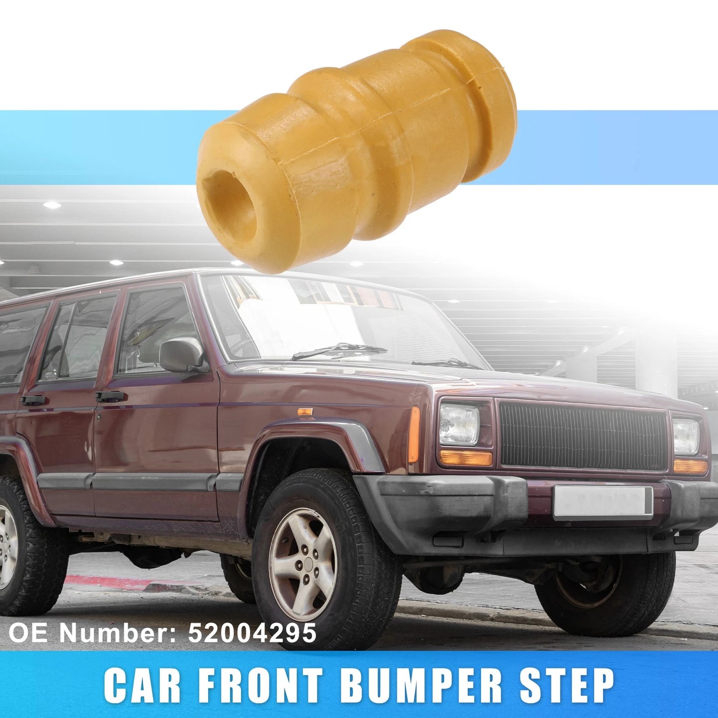 Front Bumper Step Bumpers No. 52004295 for Jeep Cherokee XJ (1994–2001)