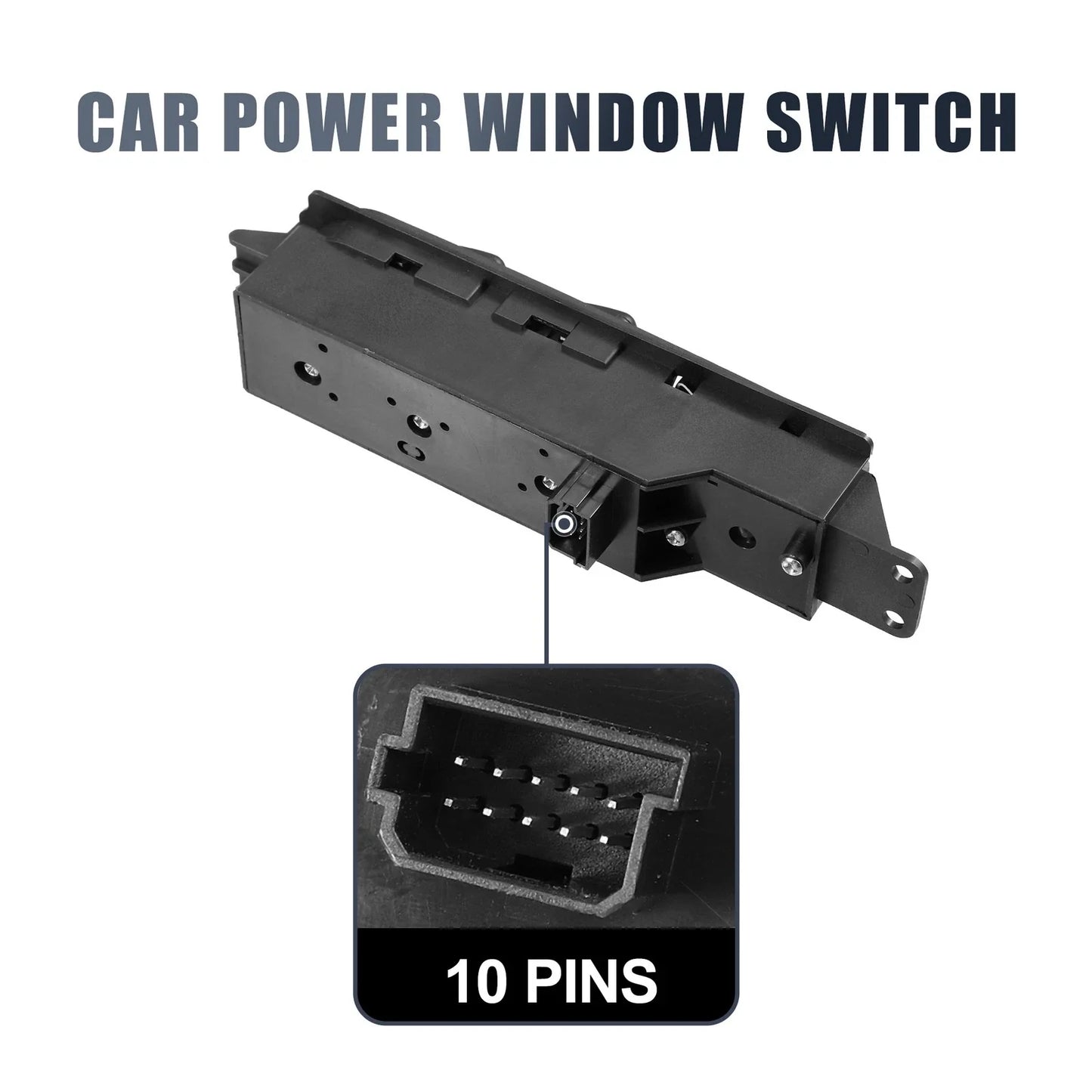 Car Power Window Switch Driver Side for Mercedes Viano Vito (2003-2010)