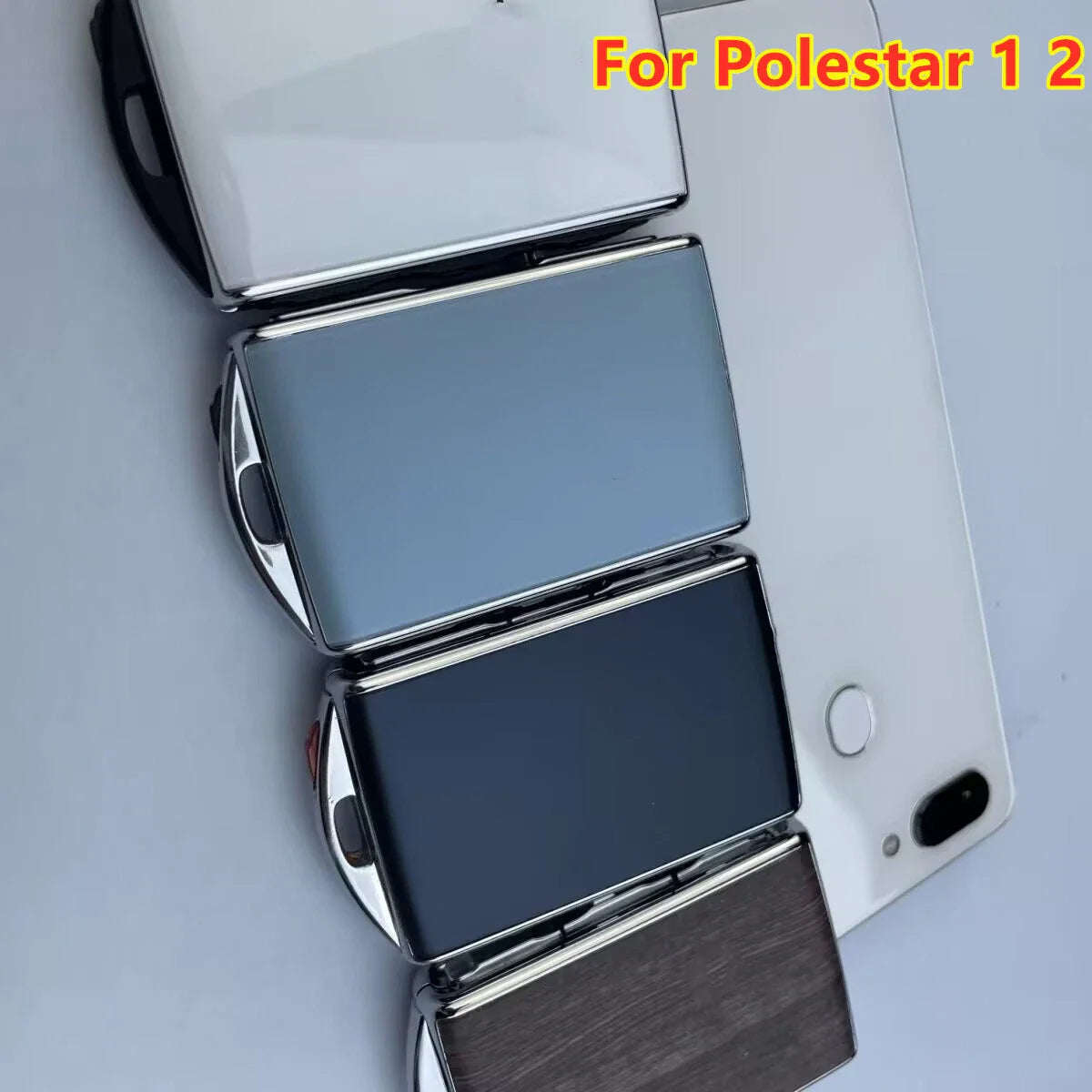 Durable Alloy Key Remote Case Fob Shell Cover for Polestar 1 2