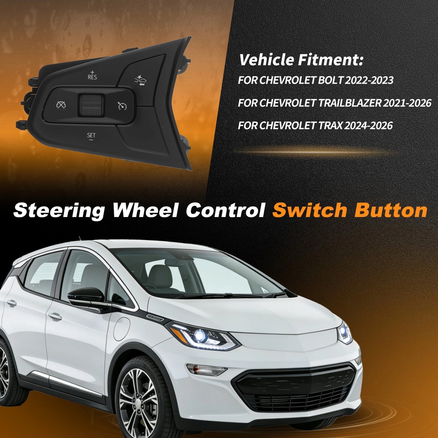 Steering Wheel Button Left for Chevrolet Bolt (2022–2023) No. 13531981