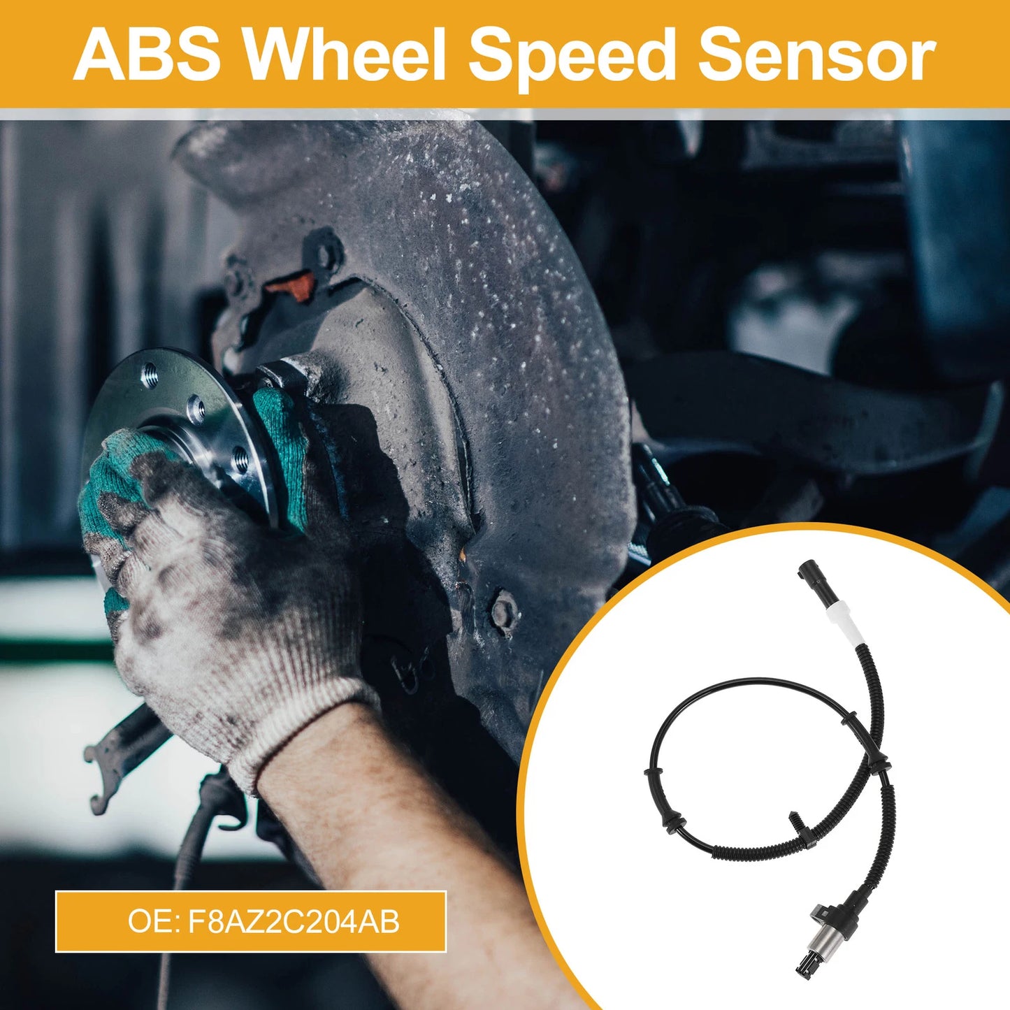 ABS Wheel Speed Sensor F8AZ2C204AB for Ford Crown Victoria (1992–2011)