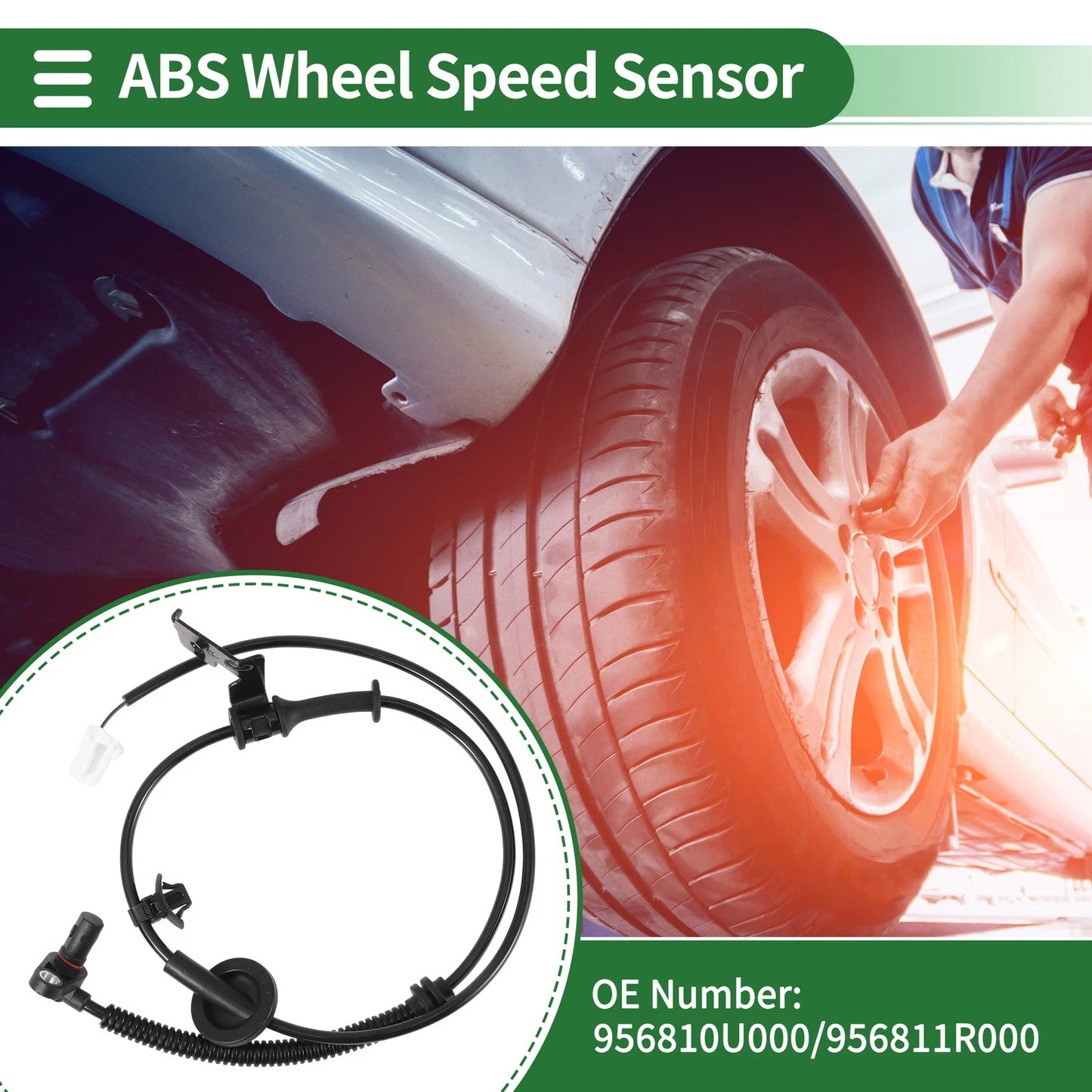 ABS Wheel Speed Sensor No. 956810U000 for Hyundai Verna (2010–2014)