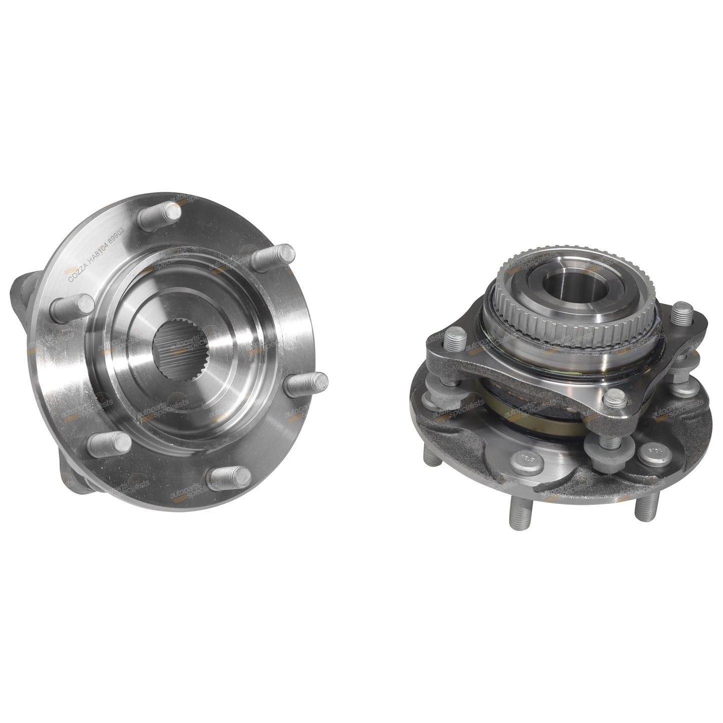 2X Front Wheel Bearing Hubs for Toyota Hilux (2005–2015)