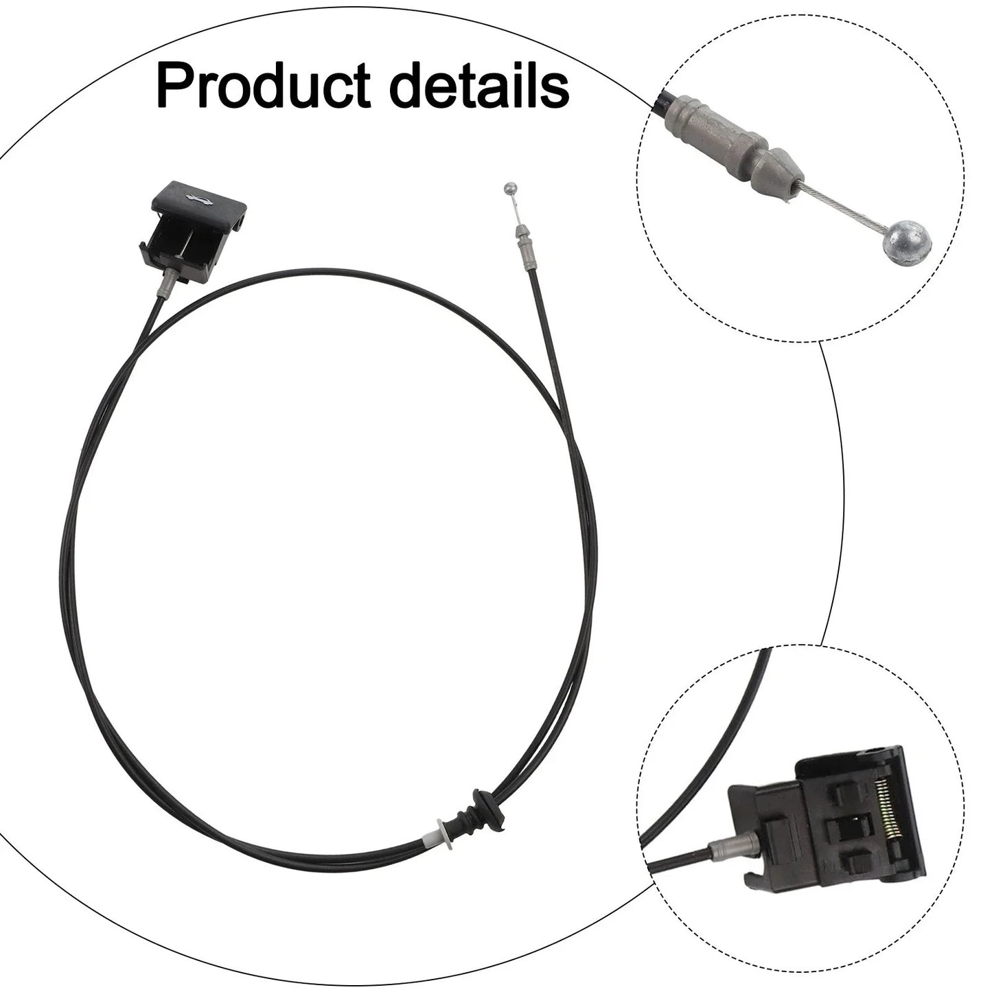 Hood Latch Release Switch Cable for Mazda 3