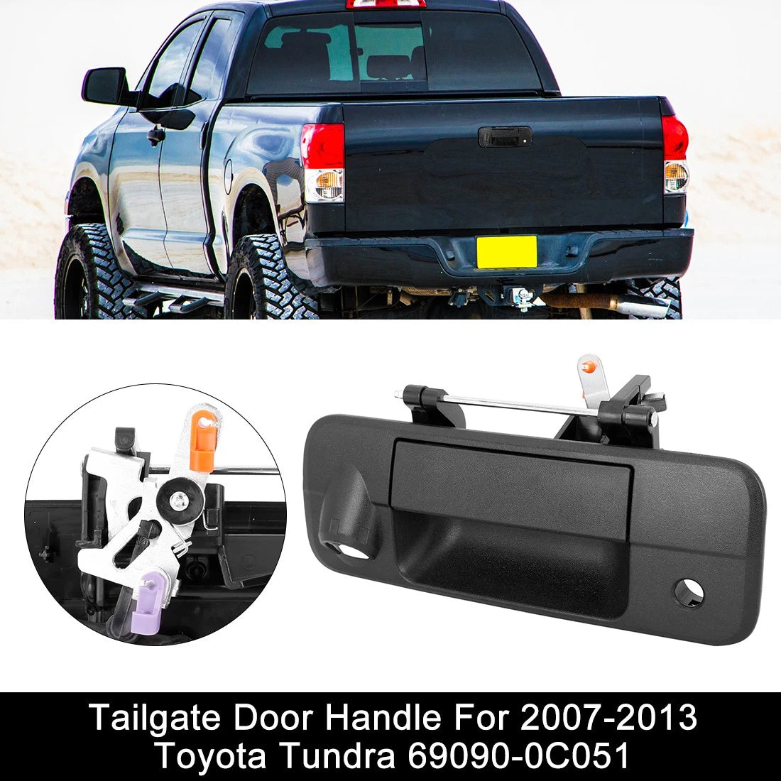 Tailgate Handle for Toyota Tundra (2007–2013) with Camera Hole 69090-0C050