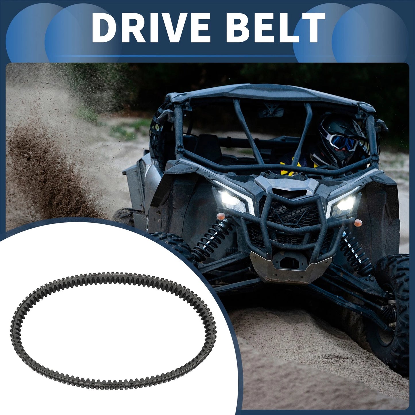 Drive Belt V-Belt No. 3211149 for Polaris Sportsman ACE 325 570 900 (2014–2021)
