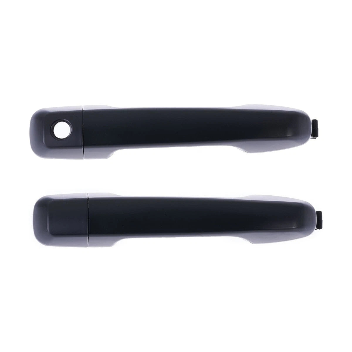 Set of 2 Outer Door Handles for Toyota Landcruiser J150 (2009–2023) Black