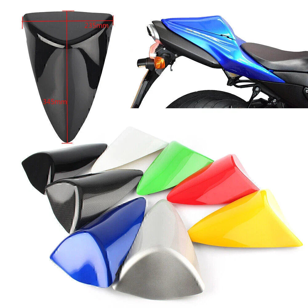 Rear Passenger Seat Cover Cowl for Kawasaki Ninja ZX6R 2007-2008 White