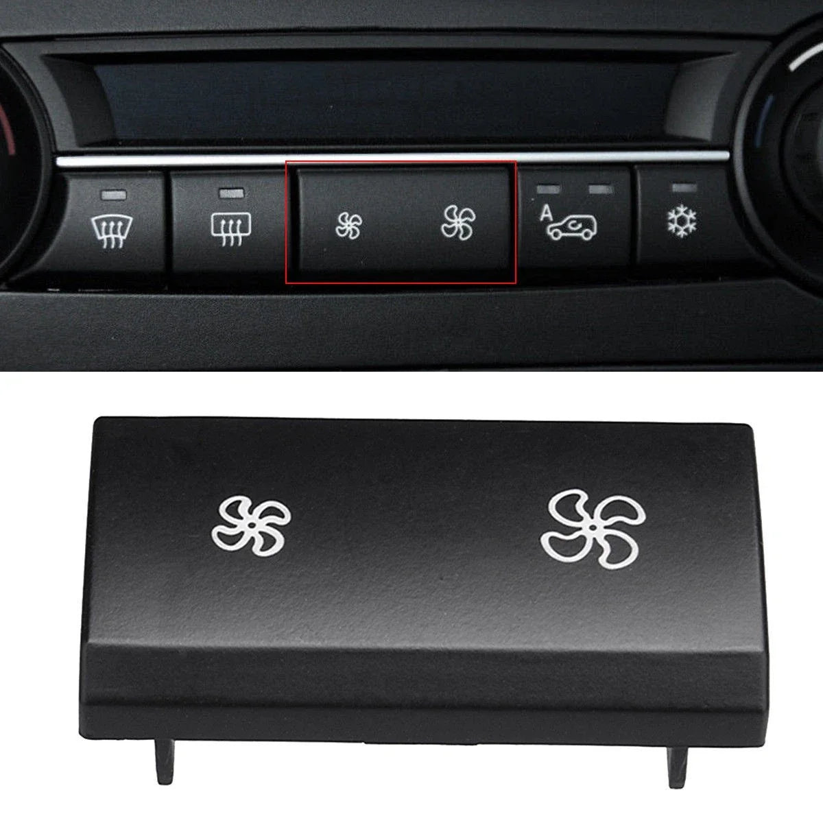 Fan Button Replacement for BMW E70 X6 E71