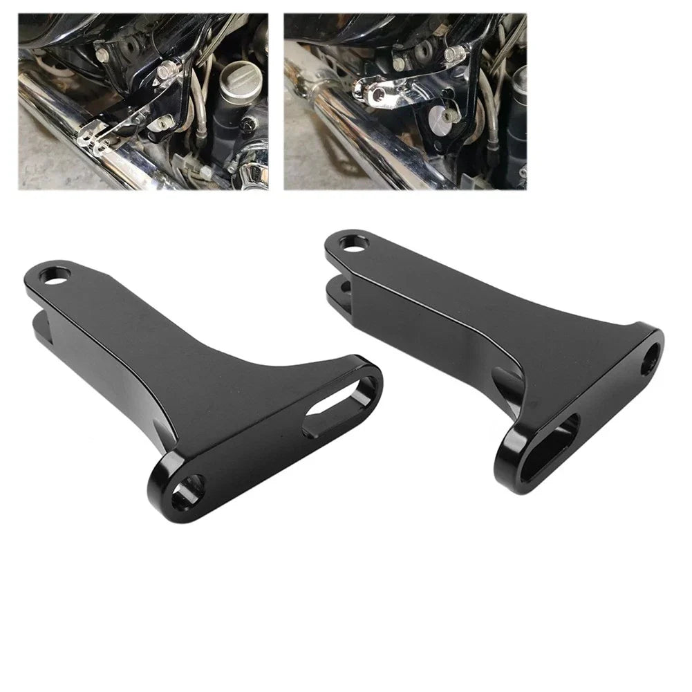 Extended Passenger Foot Peg Kit for Harley Touring Road Street Glide (1993-2023)