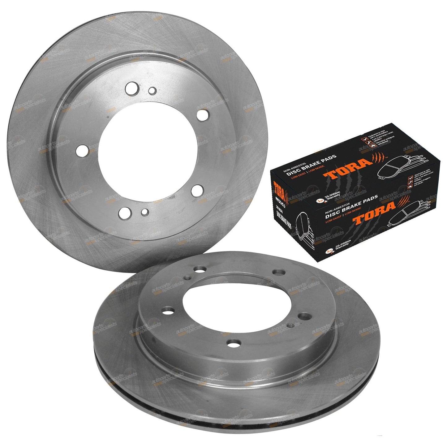 Front Disc Brake Rotors and Pads for Suzuki Vitara (1991–1998)