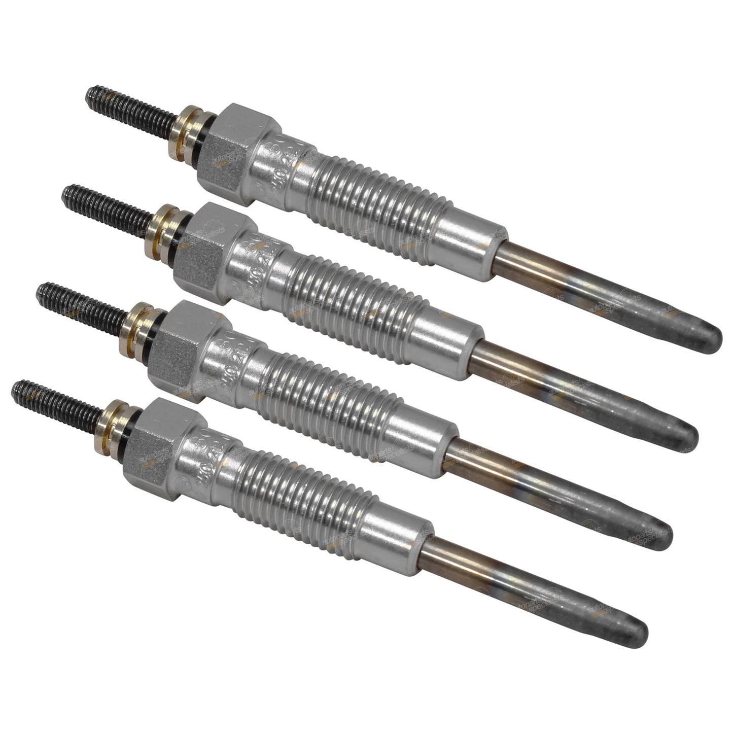 Set of 4 Glow Plugs for Toyota Hiace LH172R (2000–2004)