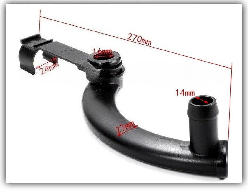 Front Water Pump Cooling Pipe for Mercedes-Benz C250 SLK250 (2012–2015)