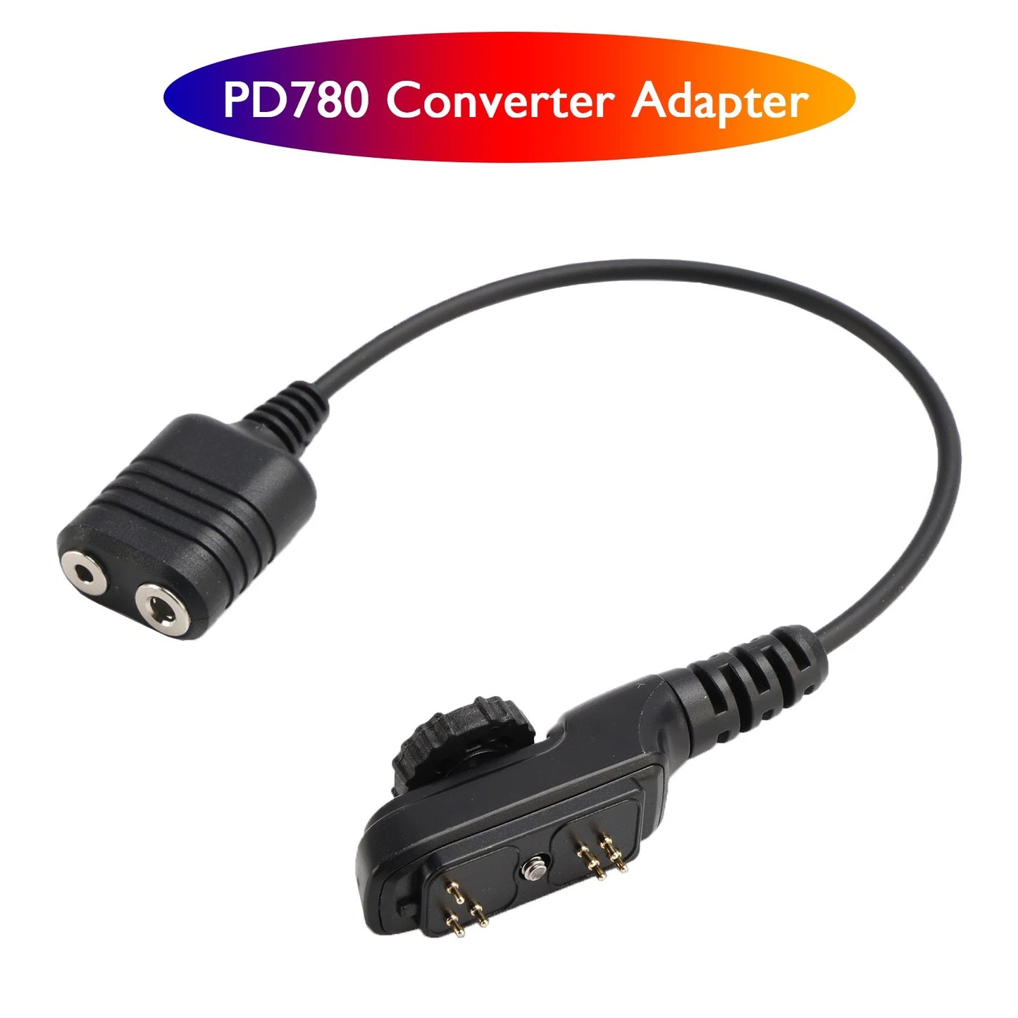 K Headset Port Converter Cable for Hytera PD780 PD700 PD980 PD788G (2010–2023)