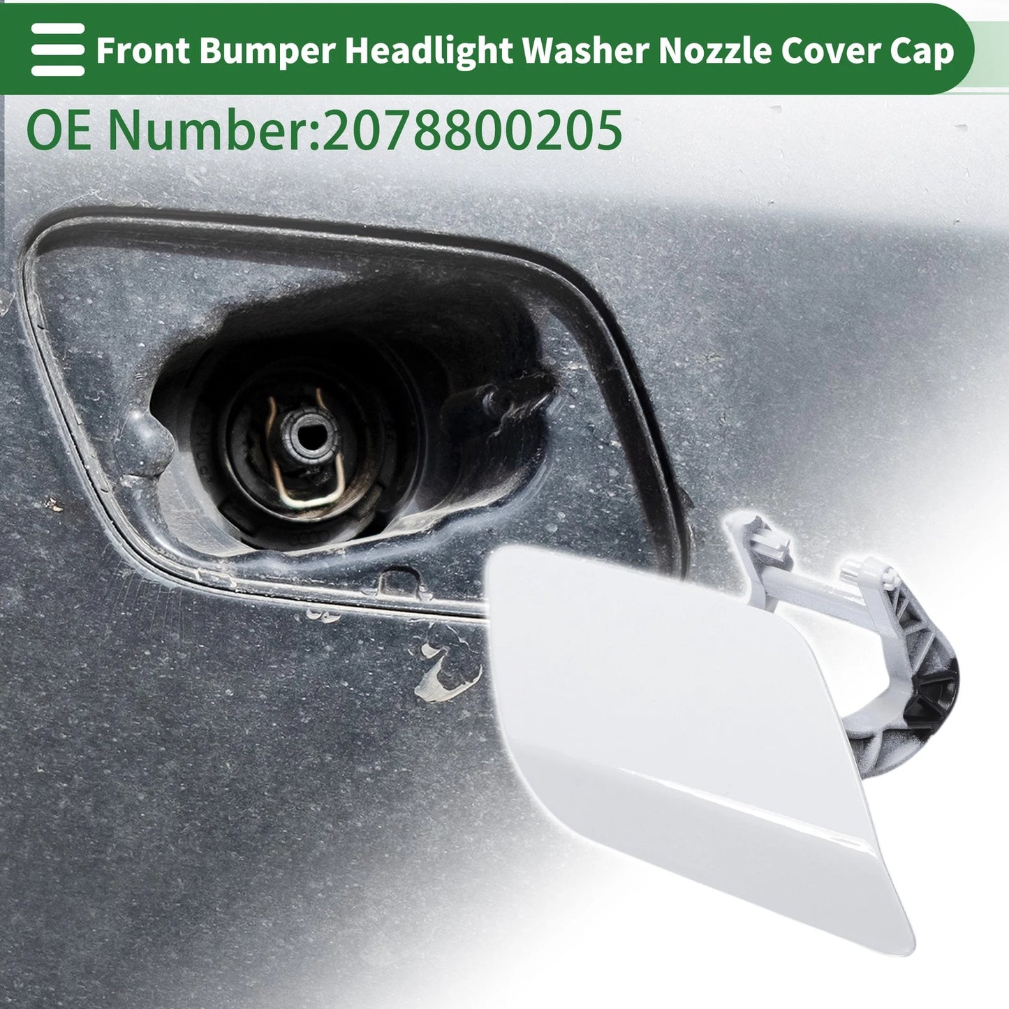Headlight Washer Nozzle Cover Cap for Mercedes-Benz