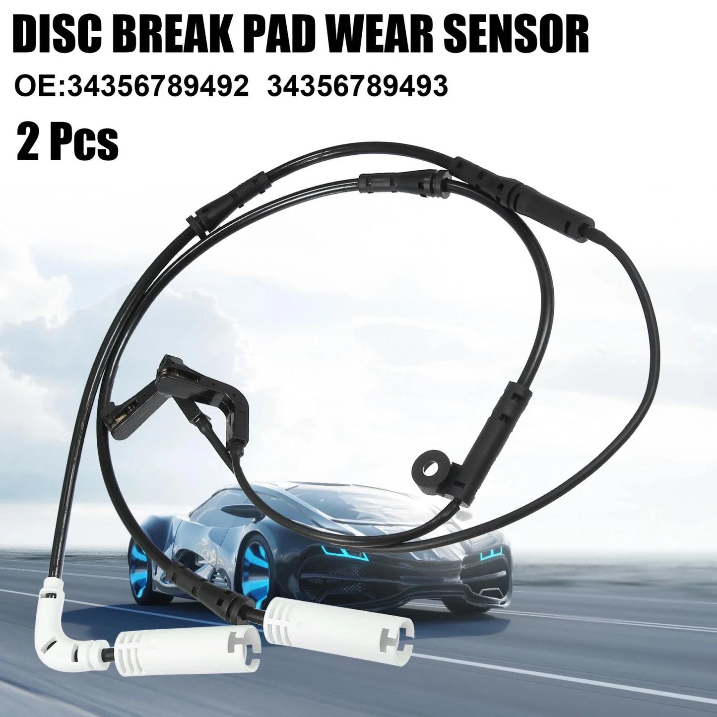 Front/Rear Disc Brake Pad Wear Sensor for BMW M6 (2006 - 2010)