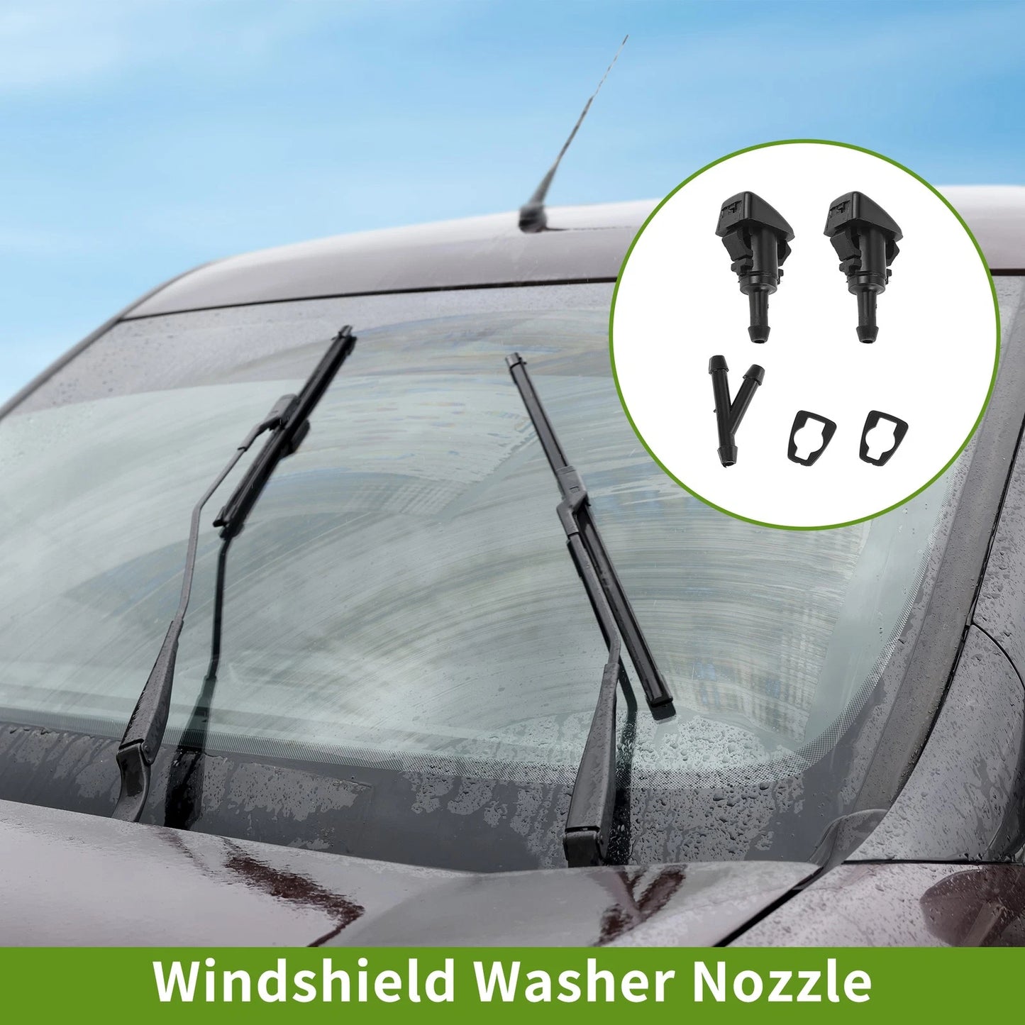 Windshield Washer Nozzle Set for Dodge (No. 5116088AA)