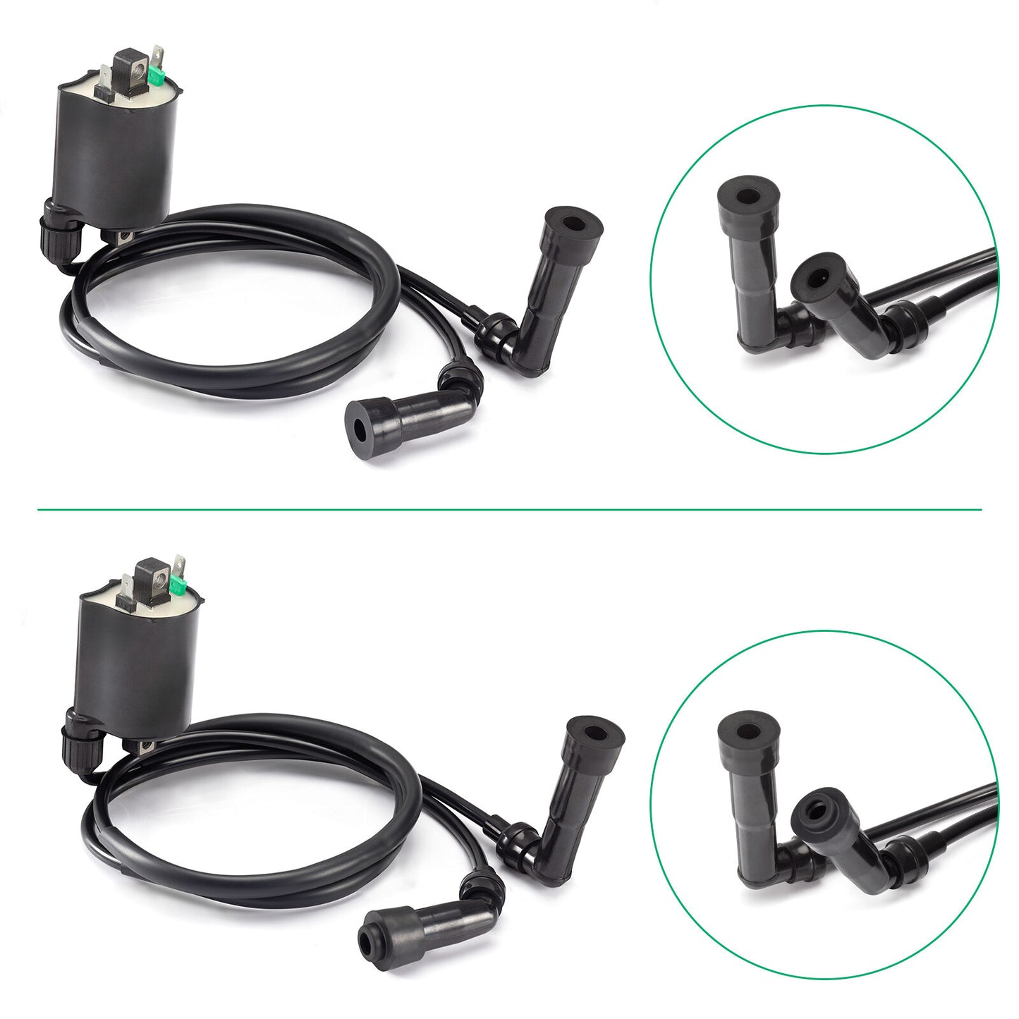 Ignition Coil and Spark Plug for Kawasaki VN1600 Vulcan 1600 (2003–2007)