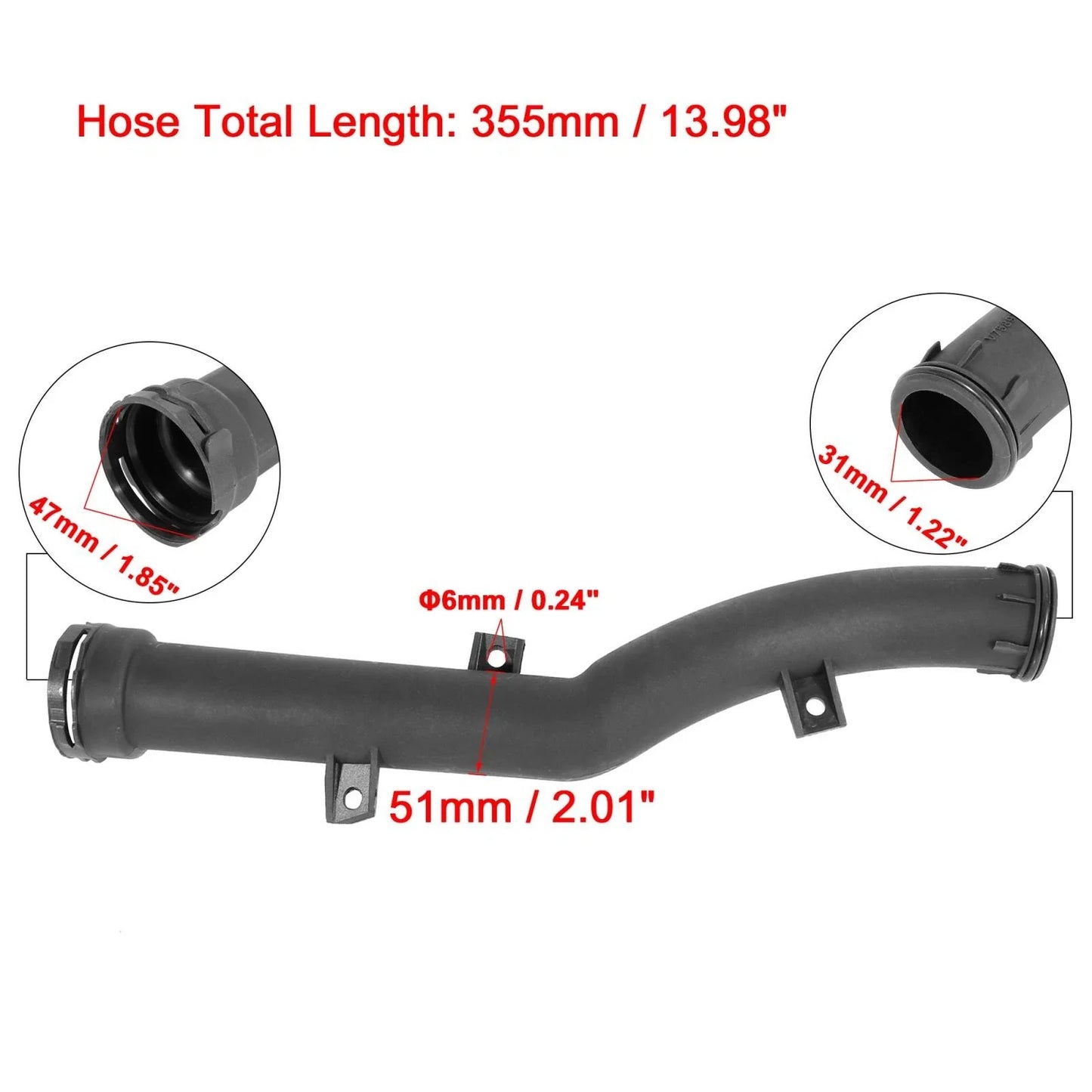 Engine Radiator Coolant Hose for BMW Mini Cooper
