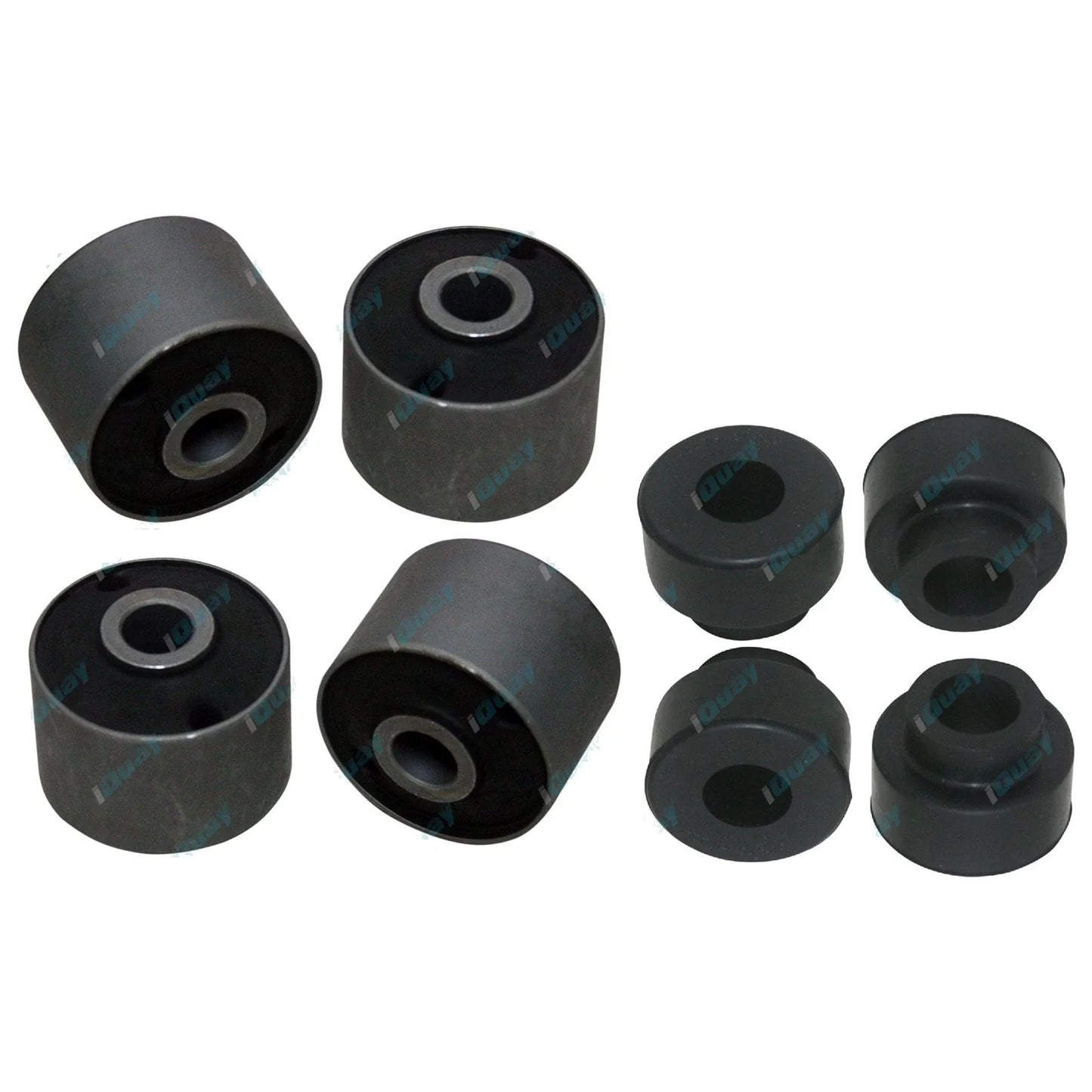 Radius Rod Front Leading Arm Rubber Bush Kit for Patrol GQ Y60 GU Y61 1988-2012