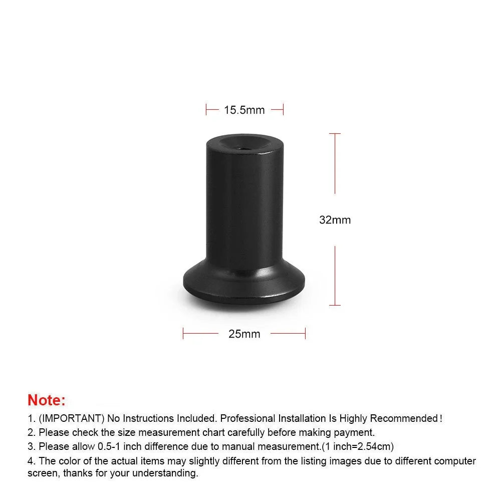 Black Hand Brake Handle Button Knob for Subaru BRZ WRX STI GT-86 (2013-2021)