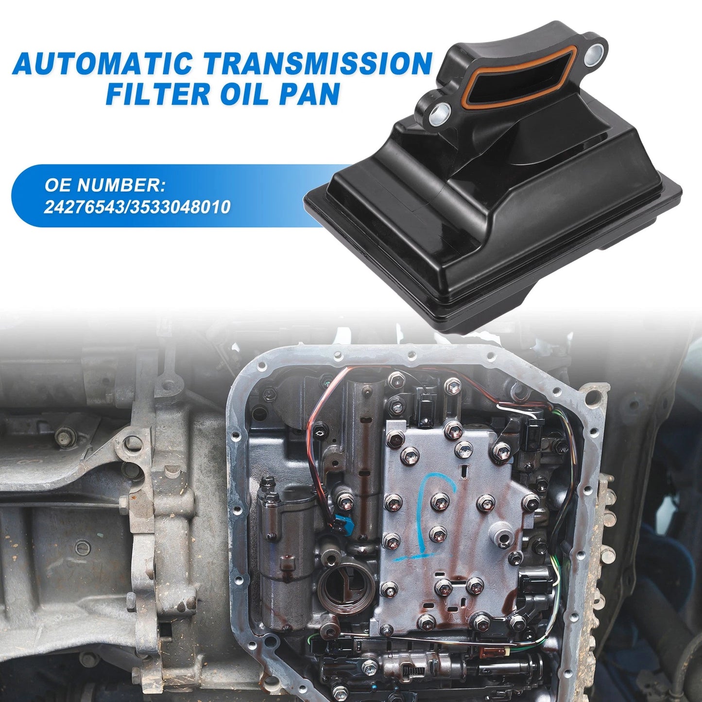 Transmission Fluid Filter Oil Pan for Peugeot 3008 (No. 24276543)