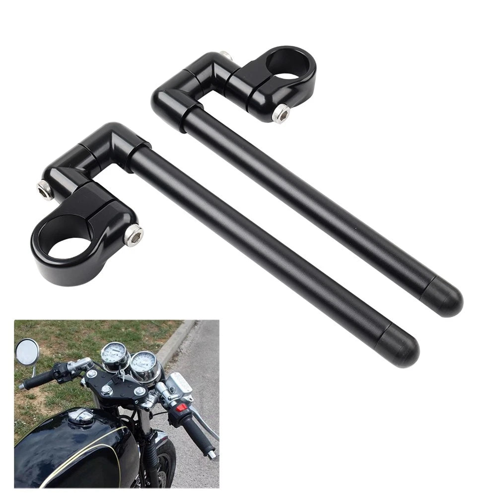 Side Mount License Plate Holder Bracket for Harley (Universal Fit)