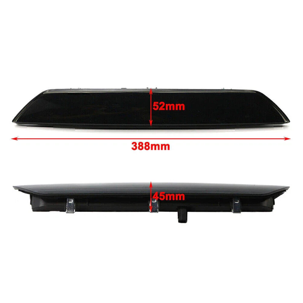 Black Rear High Mounted 3rd Brake Light for Ford Transit (2014-2023)