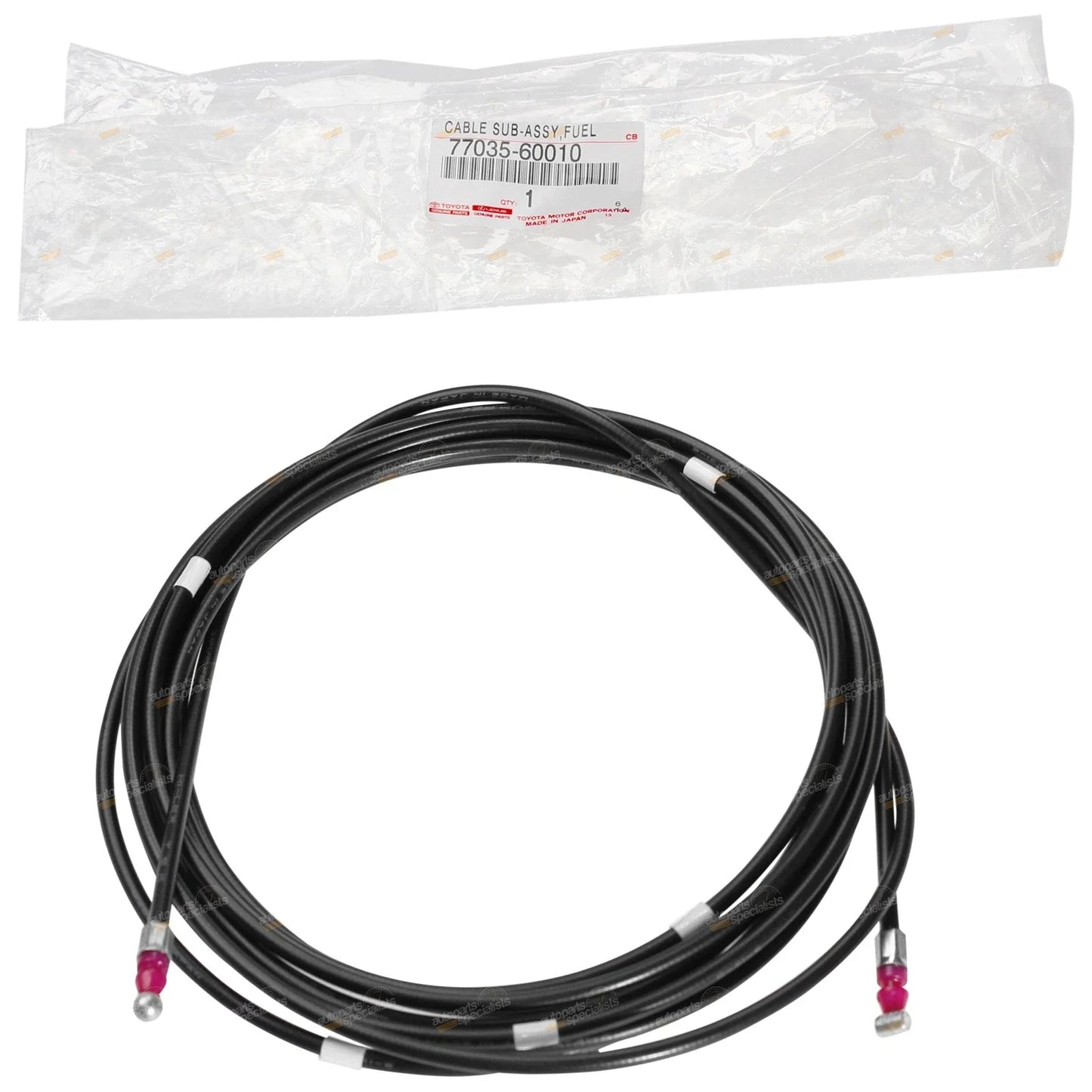 Fuel Filler Door Release Cable for Toyota Landcruiser 80 Series (1990–1998)