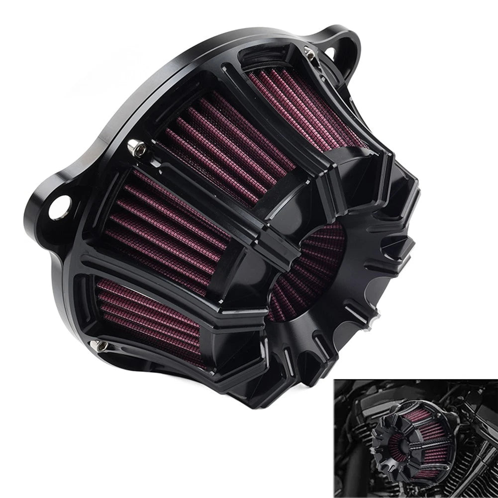 Air Cleaner Intake Filter Kit for Harley M8 Touring Road Glide Softail (2017–2024)