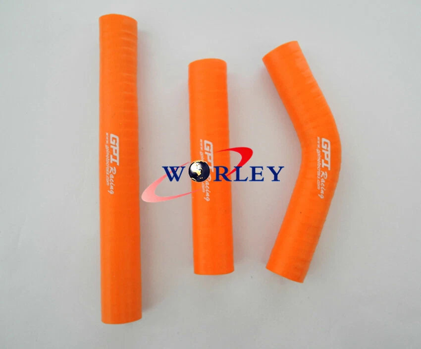 Silicone Radiator Hose for KTM 250SX (2007–2009) - Orange
