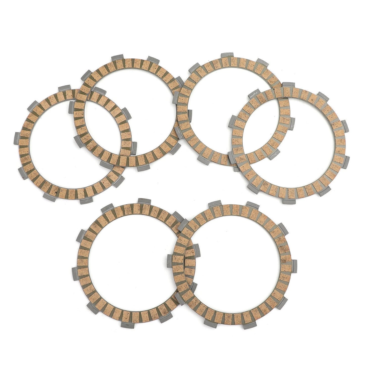Clutch Disc Kit for Yamaha XT225 Serrow, YZ125H, IT200, YZ175 (All Models)