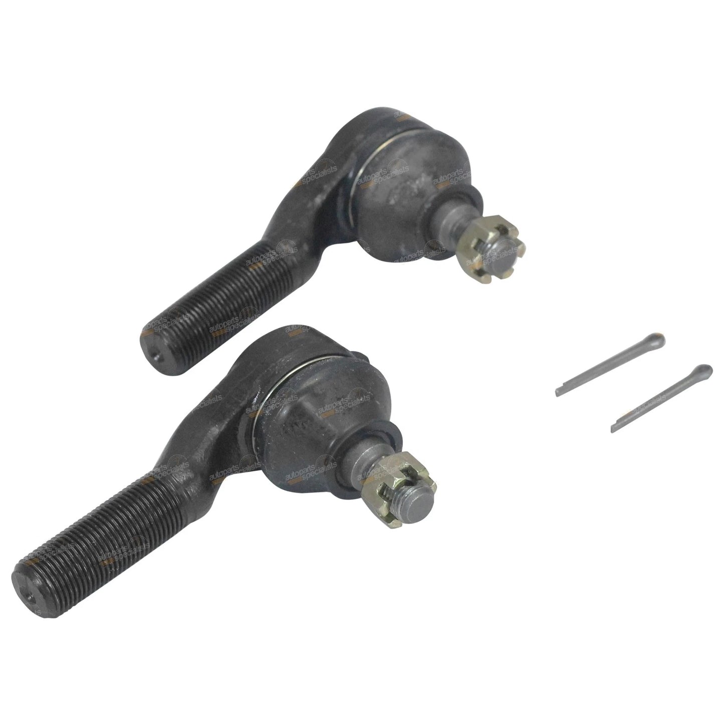 Set of 2 Front Outer Tie Rod Ends for Nissan Navara D22 (1997–2005) RWD