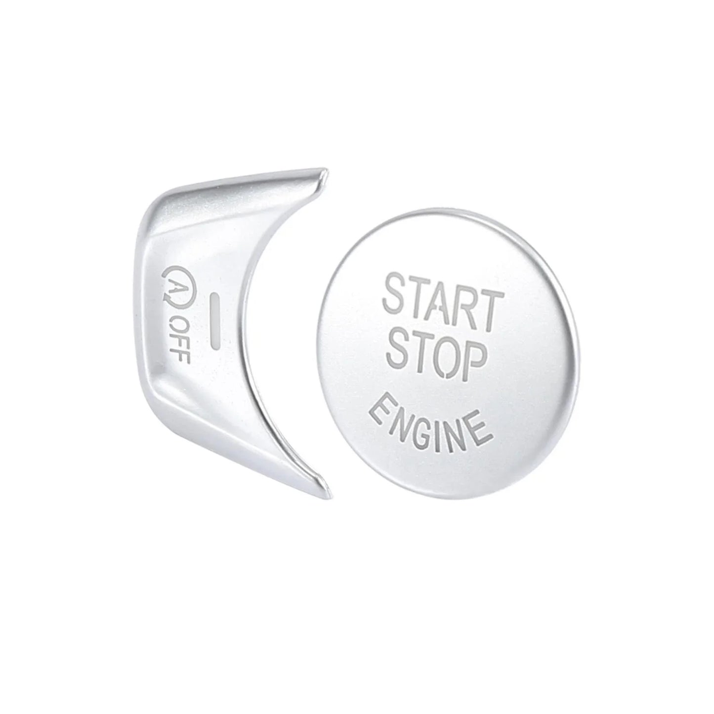 Engine Start Stop Switch Button Cover Set for BMW 5 Series 7 Series