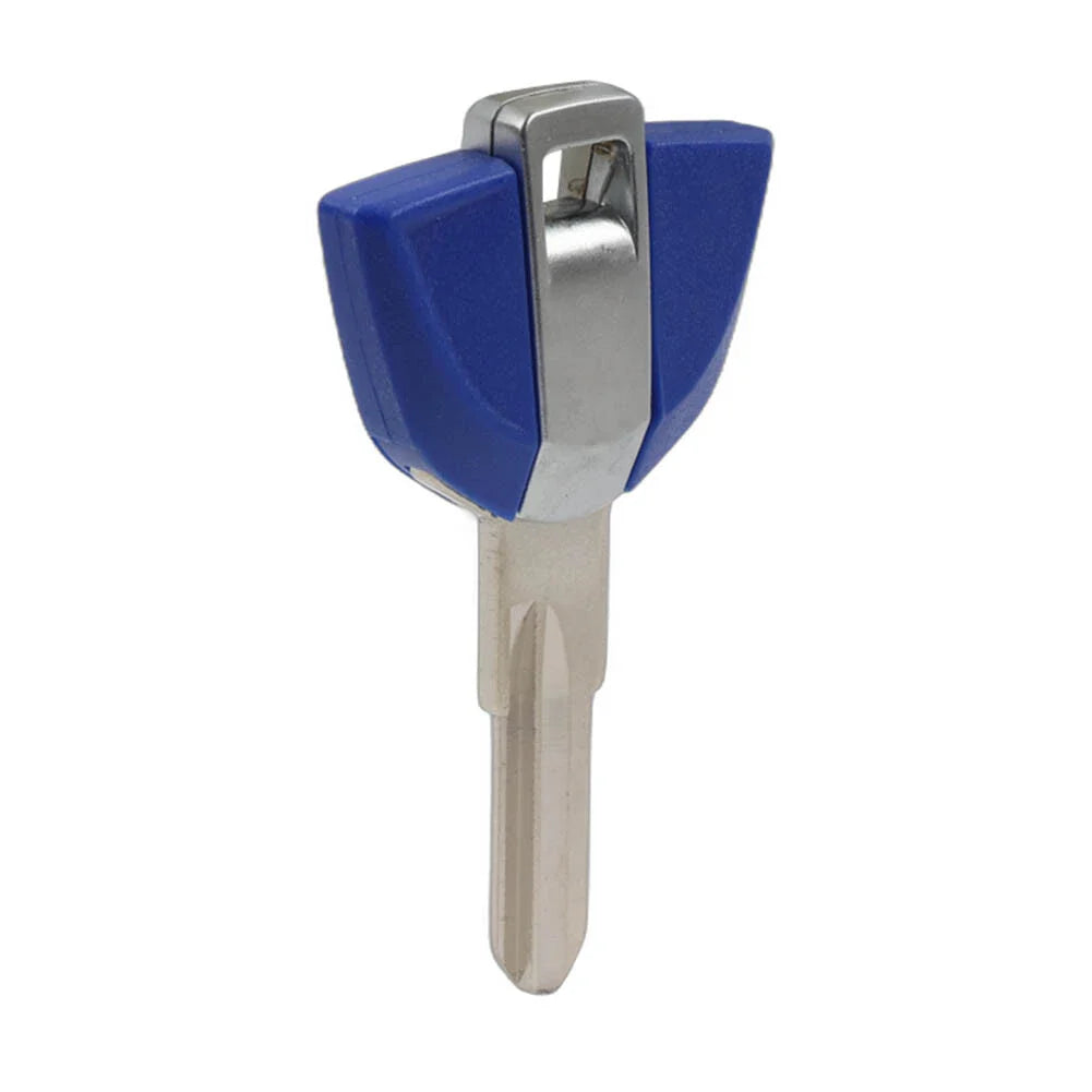 Uncut Blank Blade Key Blue for BMW G310GS G310R C650 GT F700 F800GS (2017-2023)