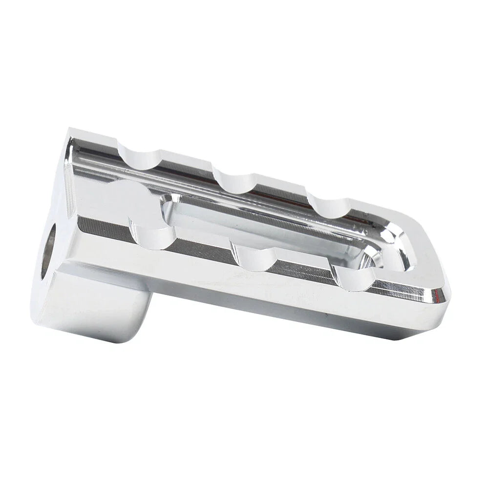 Chrome Heel Toe Gear Shift Pegs for Harley Softail Touring