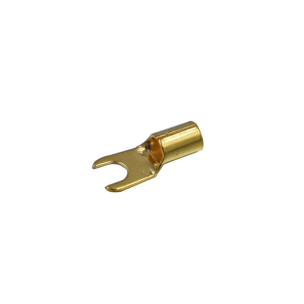 8GA Speaker Wire Connectors Spade Adapter Copper for Car Audio Systems