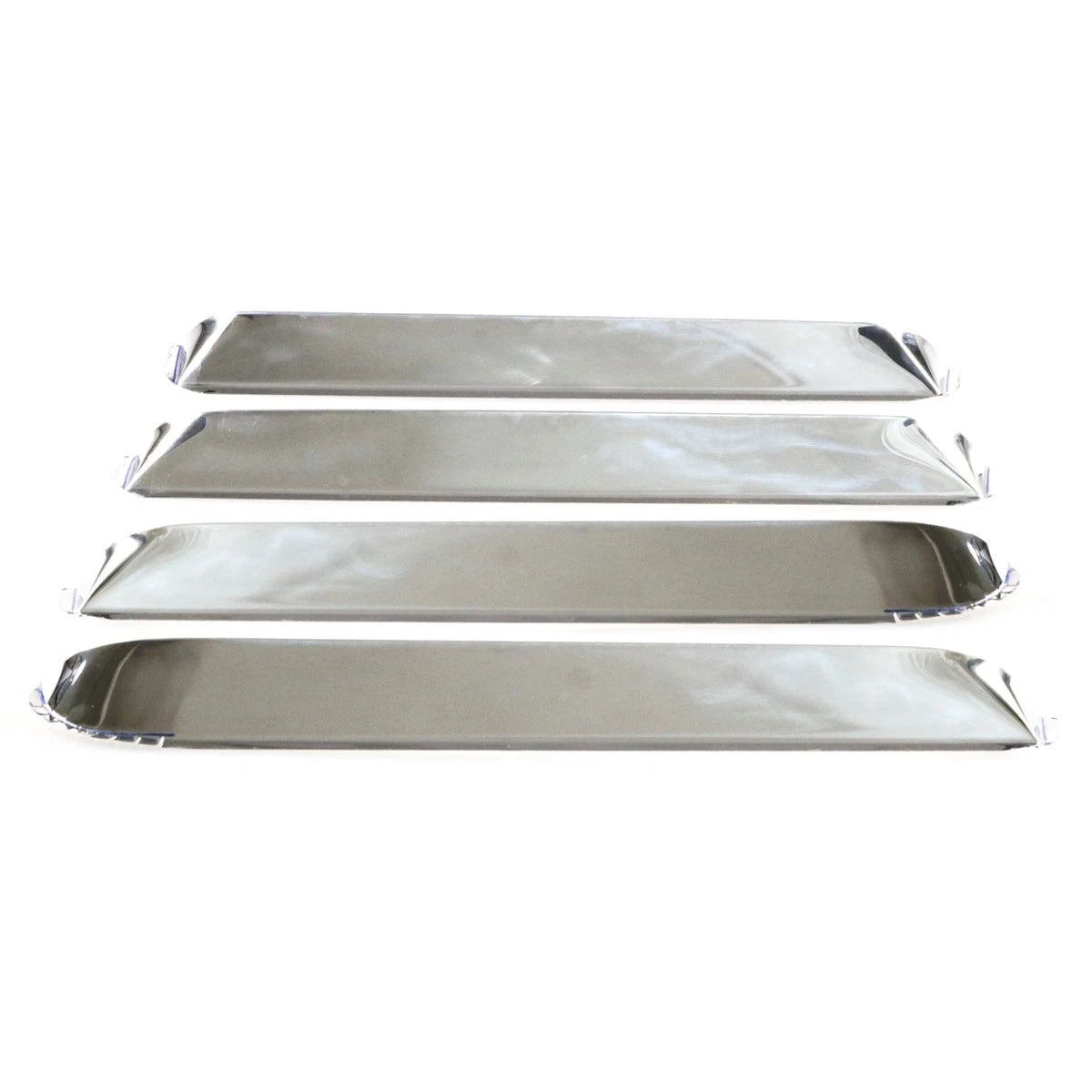 Chrome Weather Rain Visor for Toyota Corolla Sedan (1966–1970)
