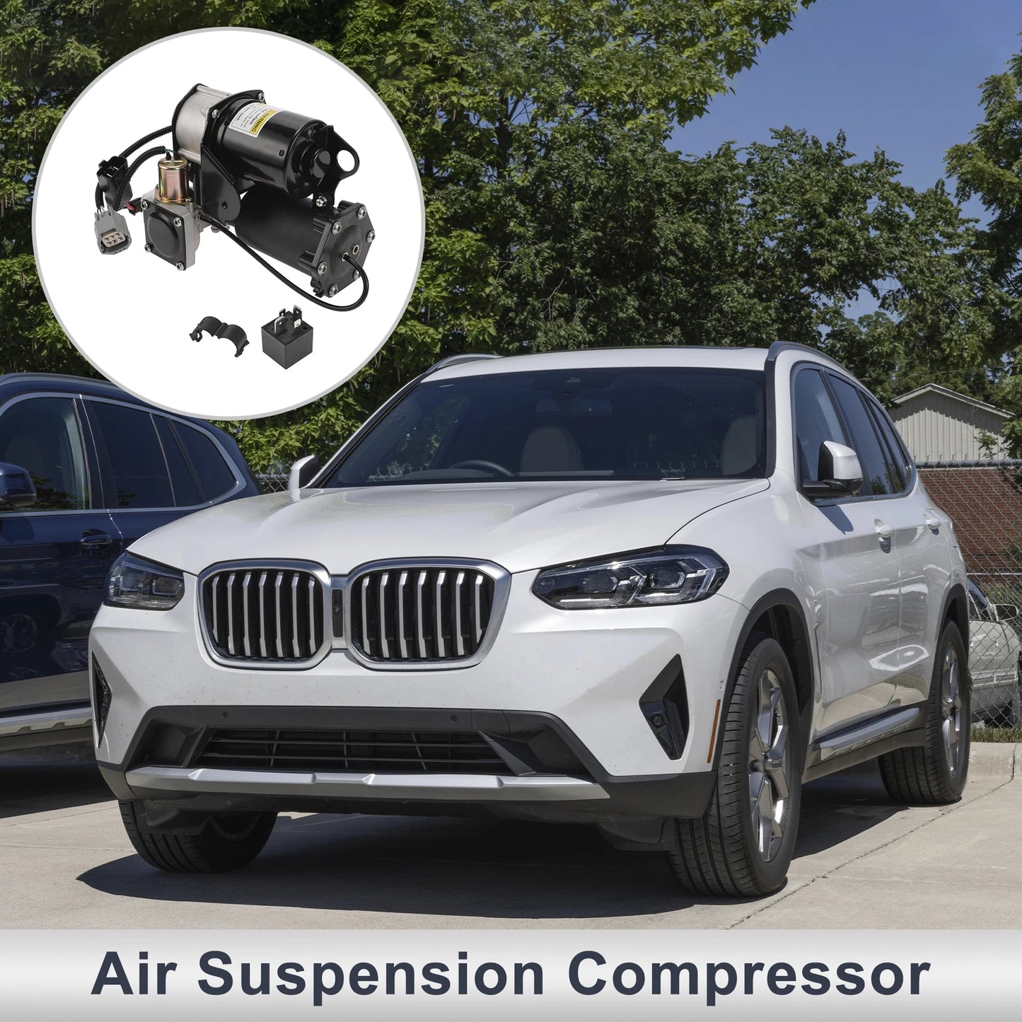 Air Suspension Compressor for Land Rover Range Rover (2006–2012) No.LR025111