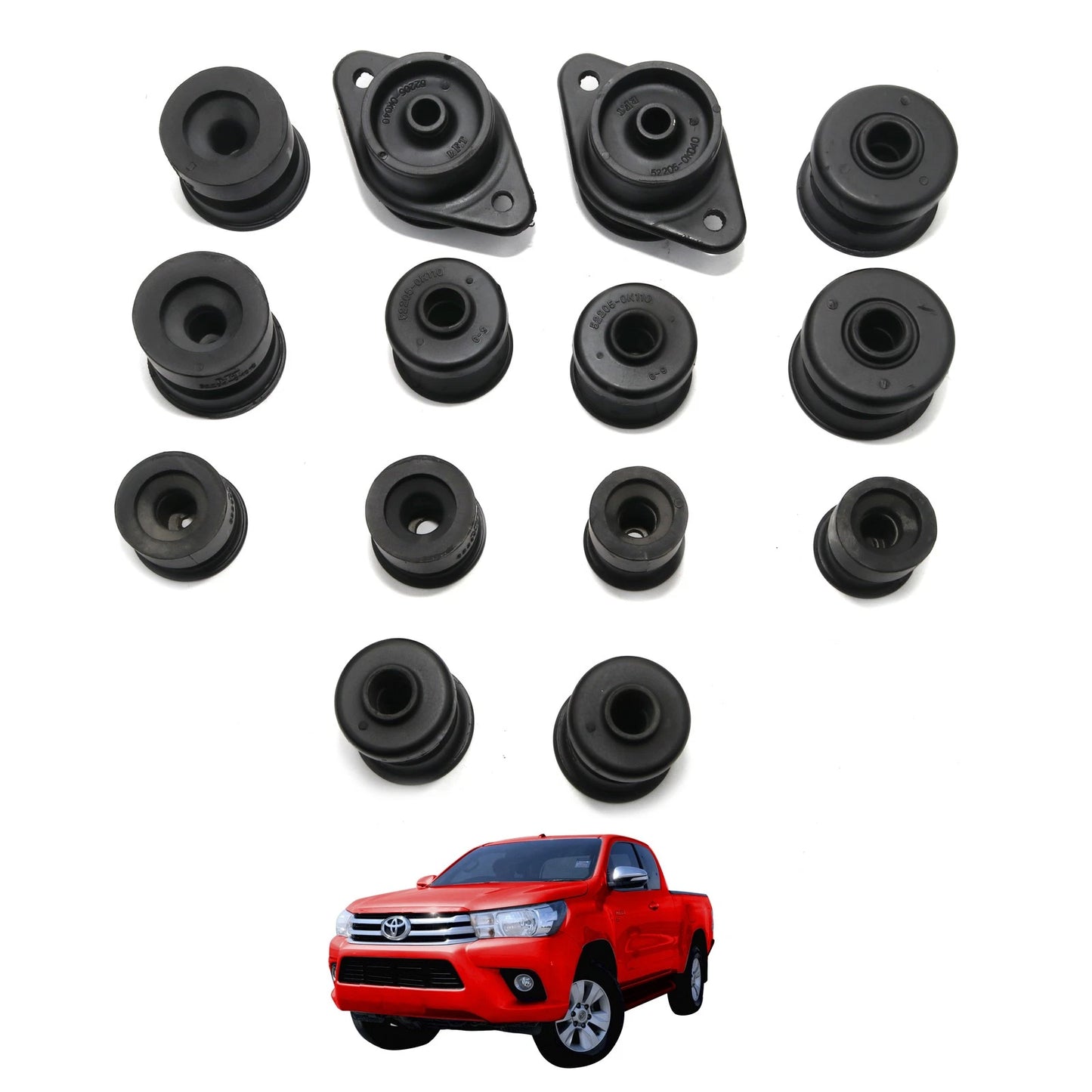 Rubber Bushing for Toyota Hilux Revo (2015–2023)