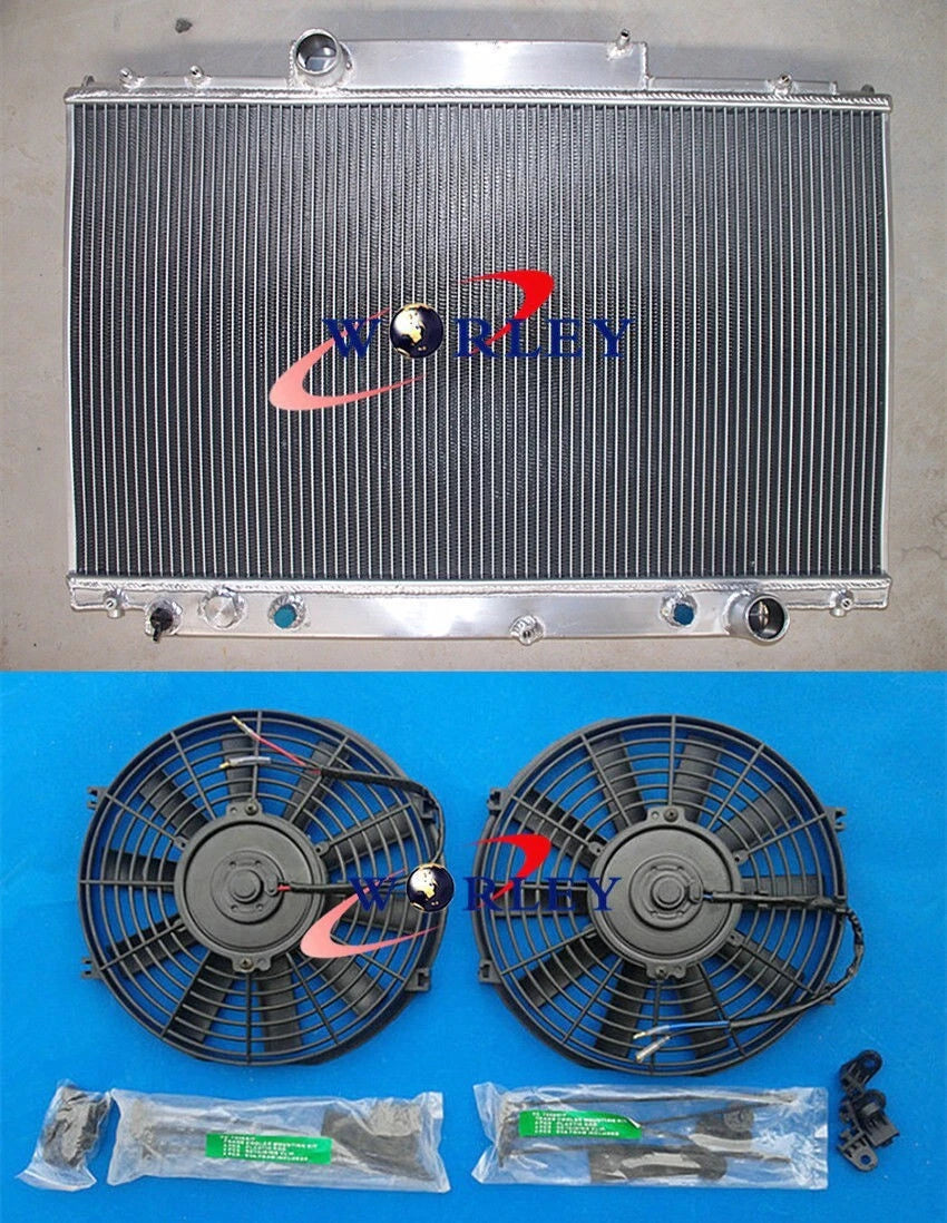 Aluminum Radiator & Fan for Lexus SC400 / Toyota Soarer (1991–1996)