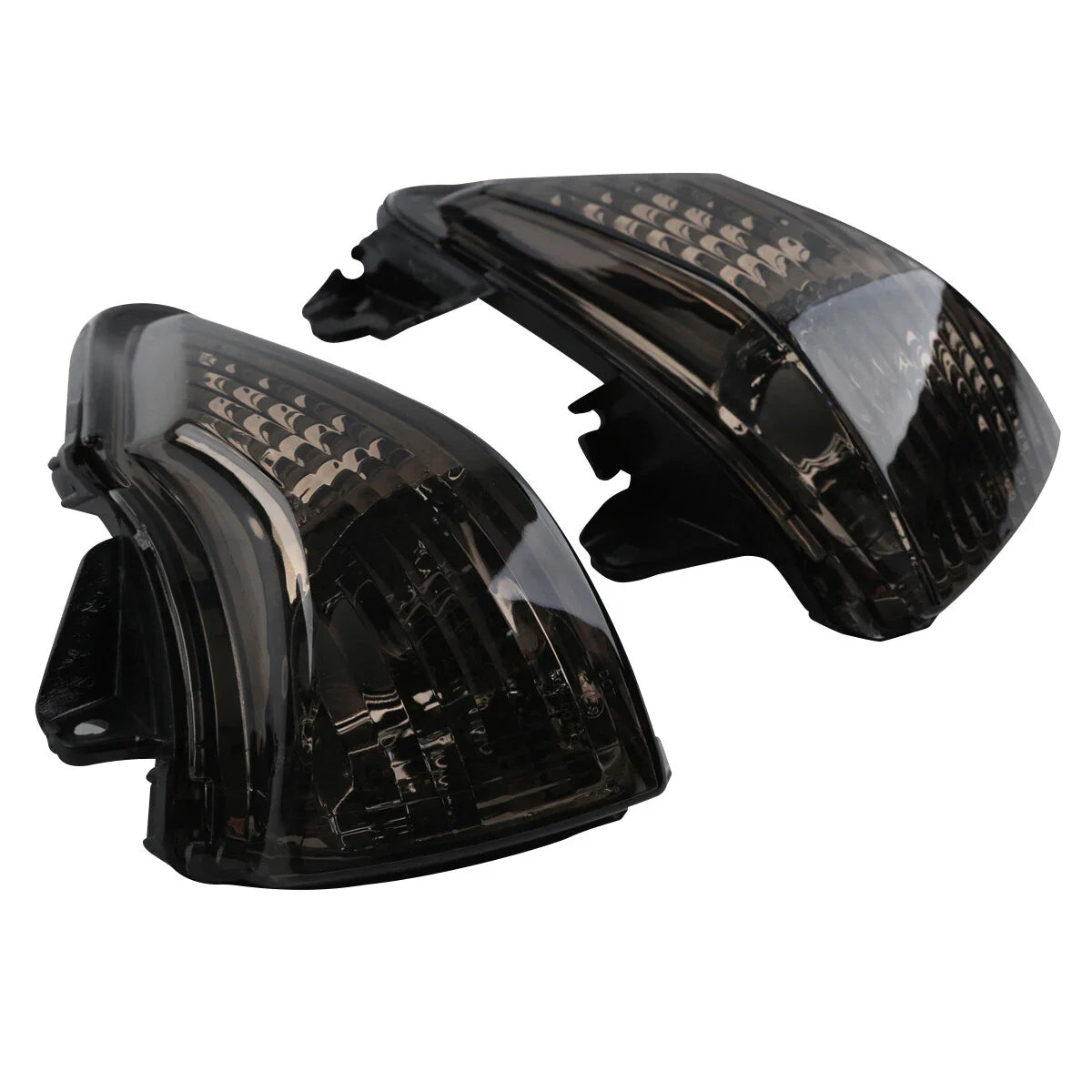 Black Front Turn Signal Lights for Kawasaki ER-6N ER6F ER6R (2009-2011)