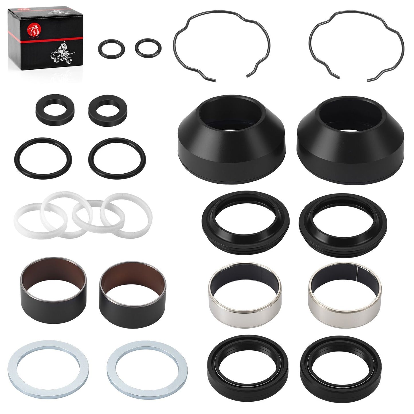 Front Fork Leg Rebuild Kit for Harley FXDWG FXS FLS FLTRX FLHX